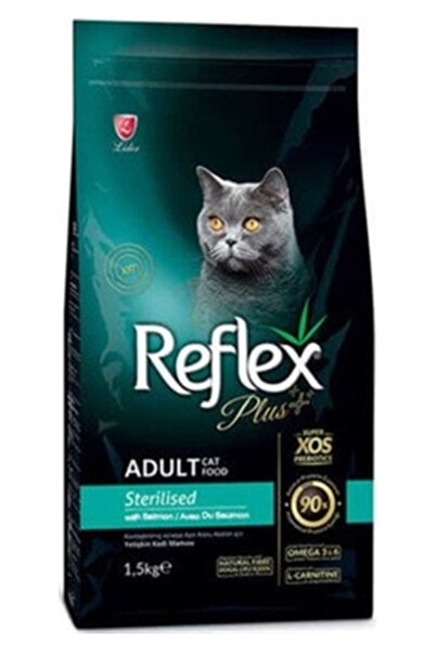Reflex Plus Somonlu Kısırlaştırılmış Kedi Maması 1,5 kg