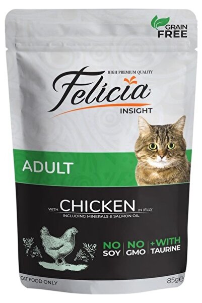 Felicia Tahılsız Tavuklu Kedi Yaş Maması 85 gr
