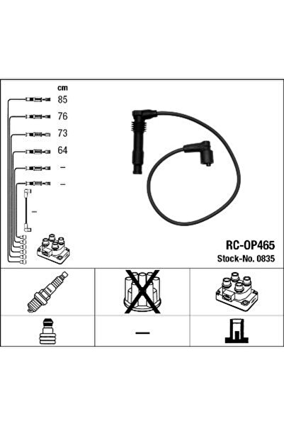 NGK RC-OP465 ATEŞLEME KABLOSU
