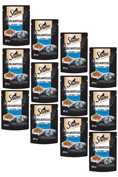 SHEBA Pouch Ton Balıklı Yetişkin Kedi Konservesi 85 gr (12 ADET)