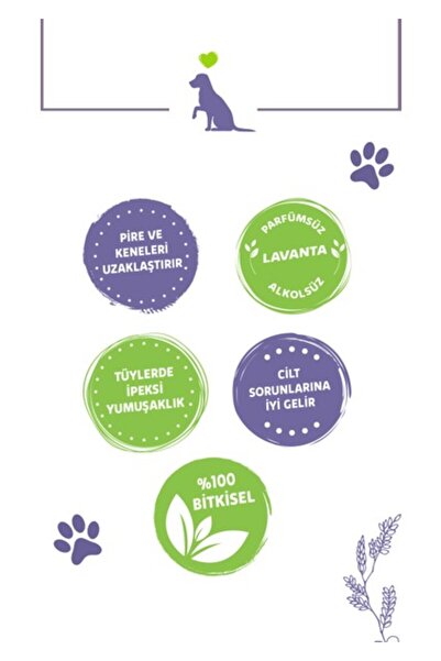 Dr.Lavender Antiseptik Köpek Şampuanı 400 Ml & Pet Koku Giderici 45 Ml