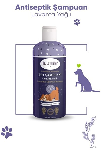 Dr.Lavender Antiseptik Köpek Şampuanı 400 Ml & Pet Koku Giderici 45 Ml