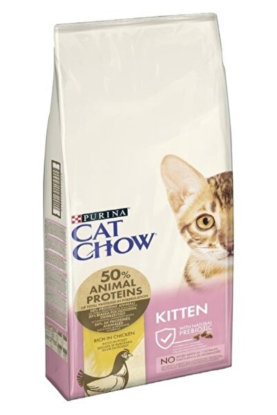 Cat Chow Purına® ® Kitten Tavuklu Yavru Kedi Maması 1.5 Kg