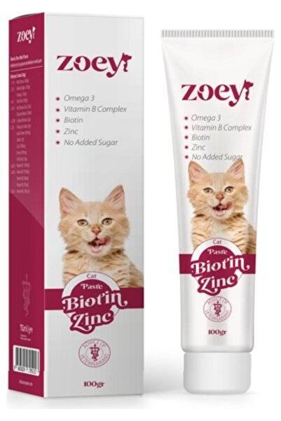 Orqinel Zoey Kediler Için Tüy Yapısını Destekleyen Malt Paste