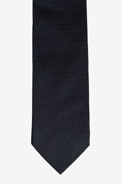 ALTINYILDIZ CLASSICS Men's Black Patterned Silk Tie