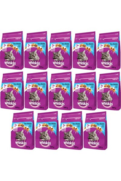 Whiskas ® Ton Balıklı Kuru Kedi Maması 1 Yaş 300 gram (14 ADET)
