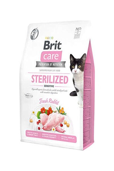 Brit Care Sterilised Tavşan Etli Tahılsız Kısırlaştırılmış Kedi Maması 2 Kg