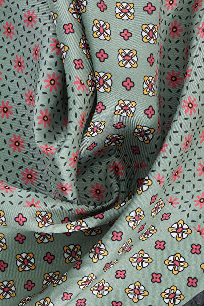 ALTINYILDIZ CLASSICS Men's Green Handkerchief