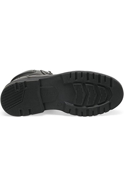 U.S. Polo Assn. U.s.polo Jones Hakiki Deri Içi Full Kürklü Siyah Erkek Bot