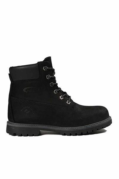 Hammer Jack Ανδρικά Boat Shoes Nubuck 101 1101-μαύρο