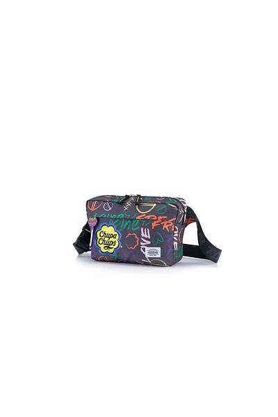 American Tourister CHUPA CHUPS CASUAL WAISTBAG ASPHALT YELLOW