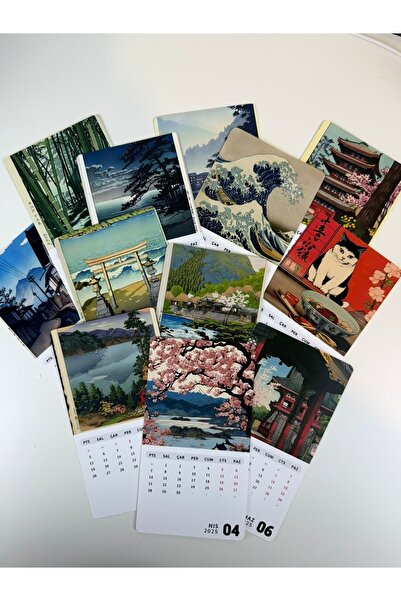 cakaybu Japon Temalı 2026 GÜNCEL takvim