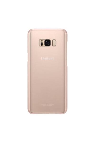 Samsung Galaxy S8 Ile Uyumlu Şeffaf Koruyucu Kılıf Pembe Ef-qg955cpegww