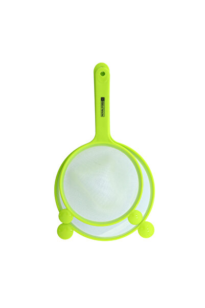 ROYALFORD طقم مصافي مكون من قطعتين، مصفاة نايلون بمقبض من البولي بروبلين، RF1...