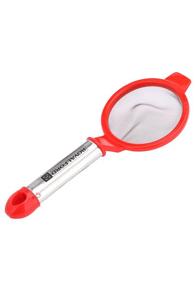 ROYALFORD Tea Strainer with a Stainless Steel Handle RF11041