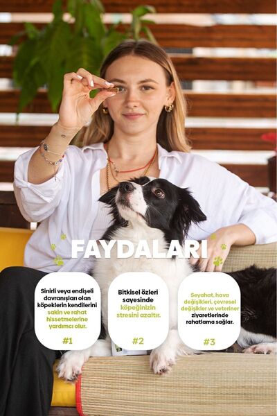 HiPet Sakinleştirici Çiğnenebilir Tablet (RELAXATİON)