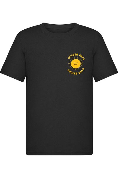 Merchcode Kids Golden Rays -  Basic Tee