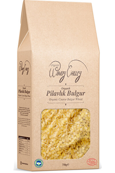 Organic Windy Valley Organik Pilavlık Bulgur (750 GR) Yerli Ürün