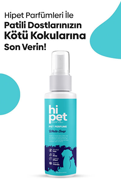 HiPet White Soap Köpek Parfüm 120 ml