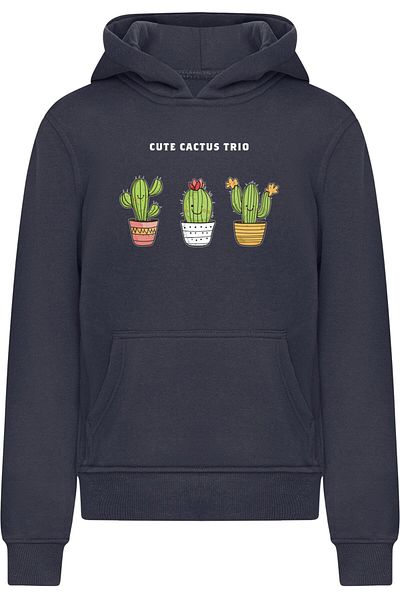 Merchcode Kids Cute Cactus Trio -  Basic Hoody