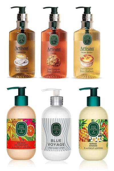 Eyüp Sabri Tuncer Eyüp Sabri Tuncer Hand & Body Care Series20 (Liquid Soap 600ml X 3, Lotion 280 ml X 3)