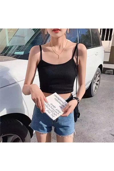 Köstebek Black Crop Strap