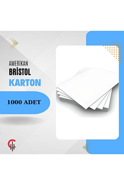 ÇÖZÜM KAĞIT 1000 كرتونة بريستول الأمريكية مقاس A4 350 جرام