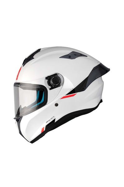 MT Kask Mt Targo S Solıd A0 Mat İnci Beyaz