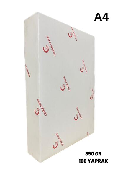 ÇÖZÜM KAĞIT A4 350 Gr 100 Sheets - Gramaged Copy Paper