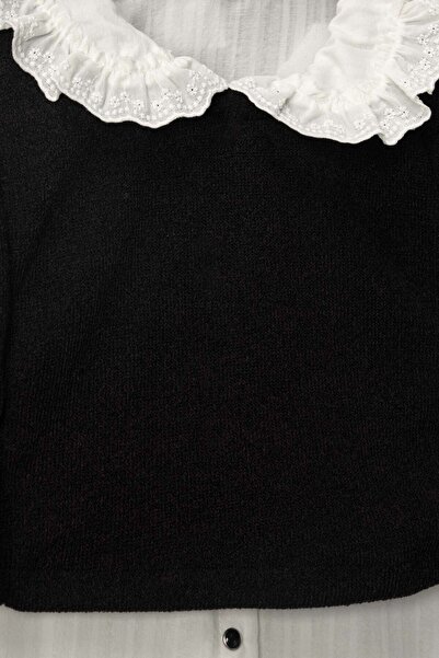 Pina Kids Girl's Shirt and Sweater Skirt-Shorts Set