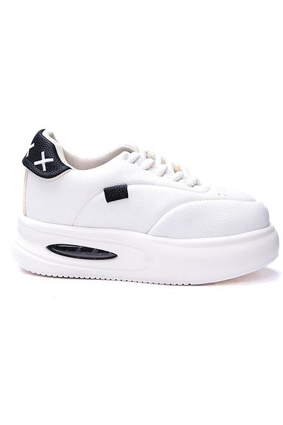 Celira Dvm Ecru Black Casual Women's Sneaker Sneakers