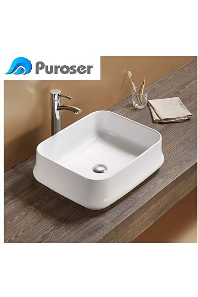 PUROSER Pergamon Tezgah Üstü Çanak Lavabo