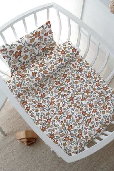 Tuğba Kuğu Vintage Flower Iconic Series Park Bed Duvet Cover Set - 80X120
