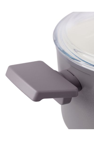 Madame Coco Nano Ceramic Bowl - Grey/White - 26 cm
