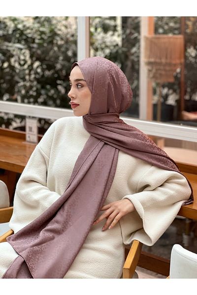 Modakaşmir شال بنمط الفقاعات من سلسلة الجاكار الحريرية