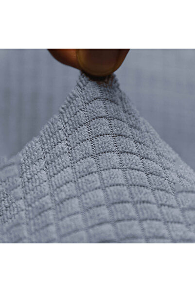 coverbox Sandalye Kılıfı Yıkanabilir Likralı Esnek Lastikli Sandalye Örtü