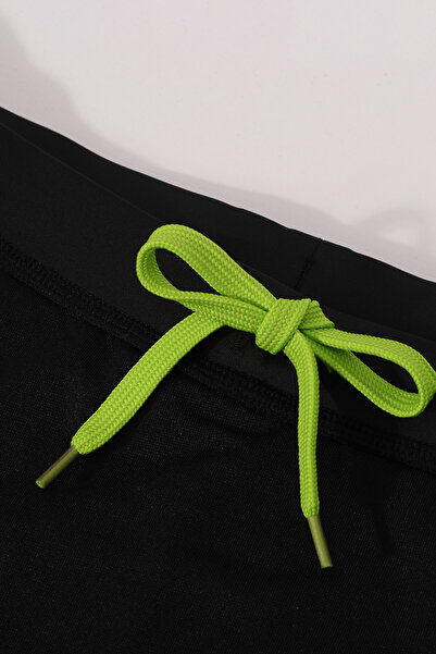 Slazenger SPl Jammer Erkek  Siyah / Yeşil Mayo