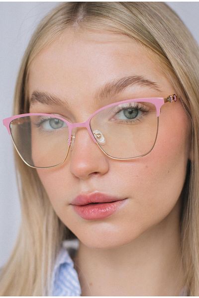Bilge Karga Karena Pink Blue Light Protective Glasses