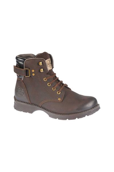 Darkwood 3501 Cizme maro din piele naturală