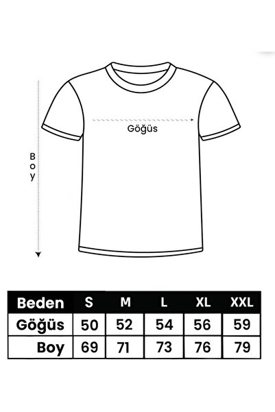 caddekombin Milono 96 Patterned Unisex Cotton Round Neck Beige T-Shirt