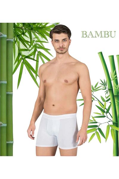 ByDon 5 τεμάχια μονόχρωμη Lycra Breathable Bamboo Ανδρικό μπόξερ 95% Bamboo 5% Lycra
