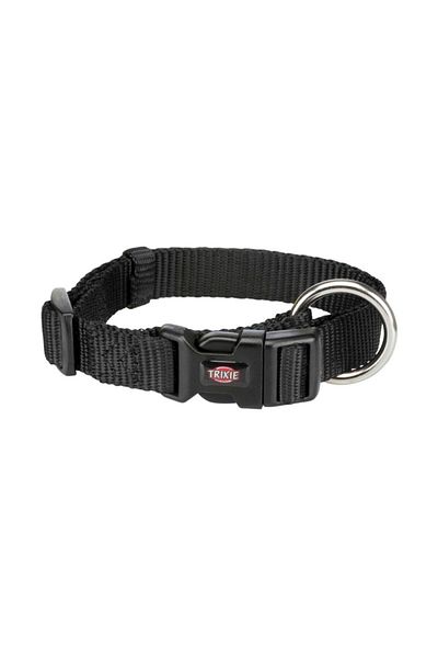 Trixie Dog Premium Collar M-l Black