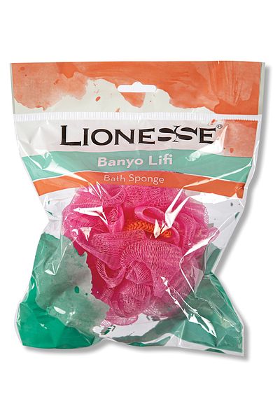 Lionesse Bath Loofah 987 – Massage Effect, Dead Skin Cleaner Loofah Sponge (1 Pc)