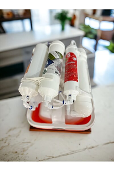 Aqua Lg Su Arıtma Cihazı 8 Litre Pompasız 14 Aşamalı 5 Filtreli Çelik Tank (KURULUM IÇİN DESTEK ALINIZ)