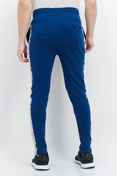 UFC Men Sportswear Fit Drawstring Training Sweatpants, Teal Blue