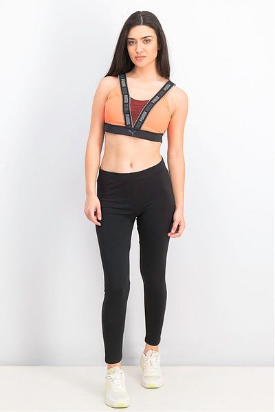 Puma Women Lightly Padded High Impact Fast Launch Sports Bra, Lava Blast