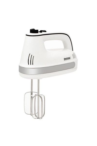 Edison Electric Hand Blender, 200 Watt, 5 Speeds - White