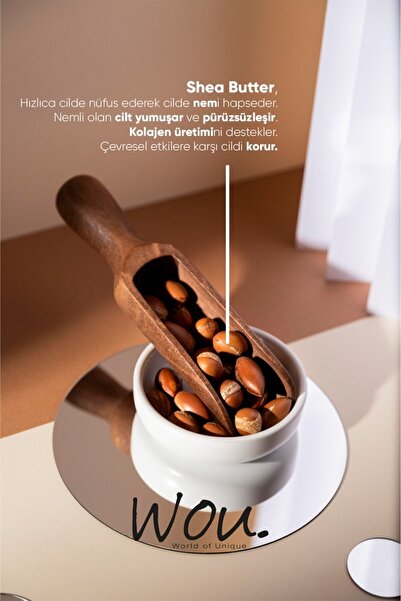 WOU World of Unique 2'li Women Stick Krem Koltuk Altı Terleme Önleyici 48 Saat Etkin Koruma/pudra Kokulu Makyaj Çantası