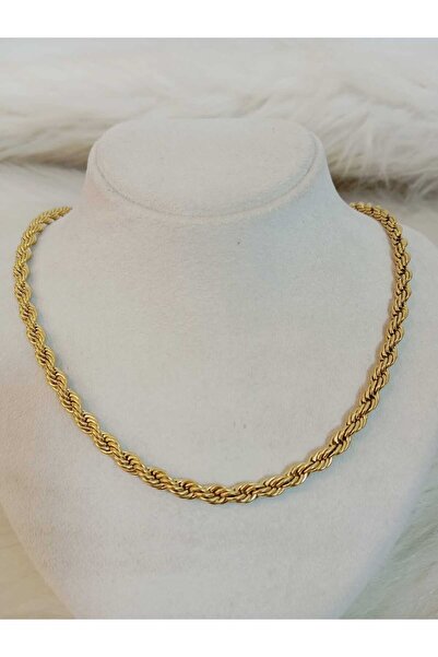 NİŞANTAŞI ACCESSORİES HALAT GOLD ZİNCİR