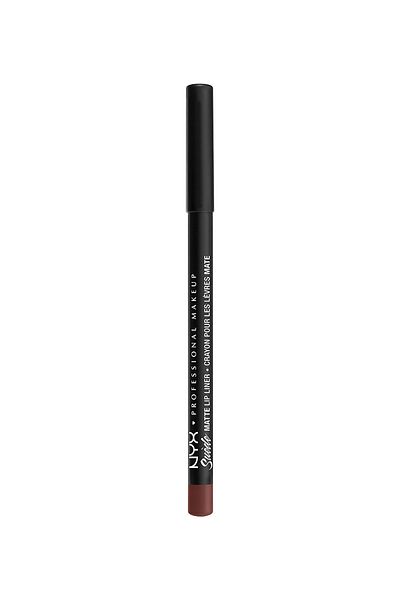 NYX Professional Makeup Suede Matte Lip Liner - Cold Brew 55& Soft Matte Lip Cream - Rome 32